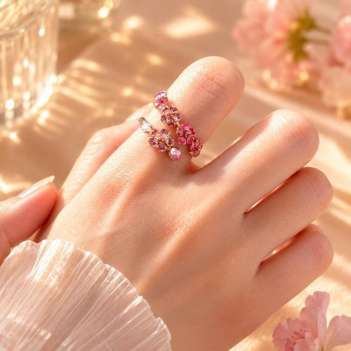 PEACH BLOSSOM RING
