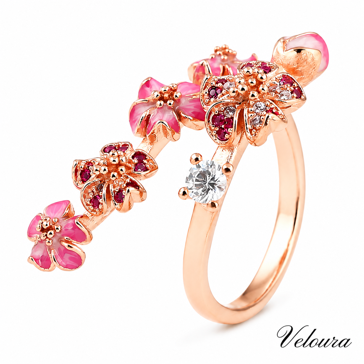 PEACH BLOSSOM RING